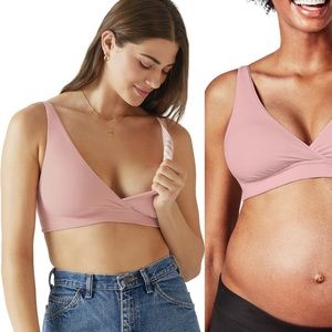 Bravado designs ballet nursing/maternity bras - size medium